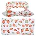 Newborn Baby Swaddle Blanket and Headband Value Set,Receiving Blankets