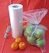 Royal Plastic bread Grocery Bag on Roll 12x20 Around 350 Plus bags with Twist Ties Roll