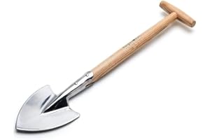 Burgon & Ball RHS Stainless Steel Perennial Spade, 56 cm Length