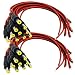 Igreeman 20 Pack DC Power Pigtail Male Cables (Upgraded 18AWG) with 2.1mm Connectors Barrel Jack Tinned Lead for Home Security Surveillance Camera and Party Strip Lighting primary