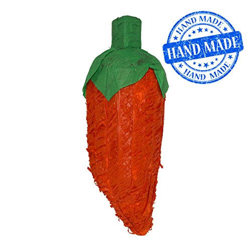 Original Mexican Red Chili Pepper Pinata Mexican Piñata Handmade in