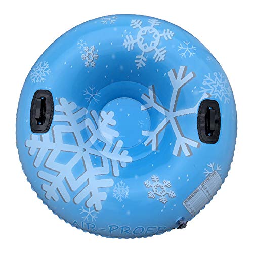 Snow Tubes for Sledding, Heavy Duty Outdoor Inflatable Snow Sled for