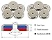 Heavy Duty Neodymium Cup Magnets - 10 Pack | 1.26