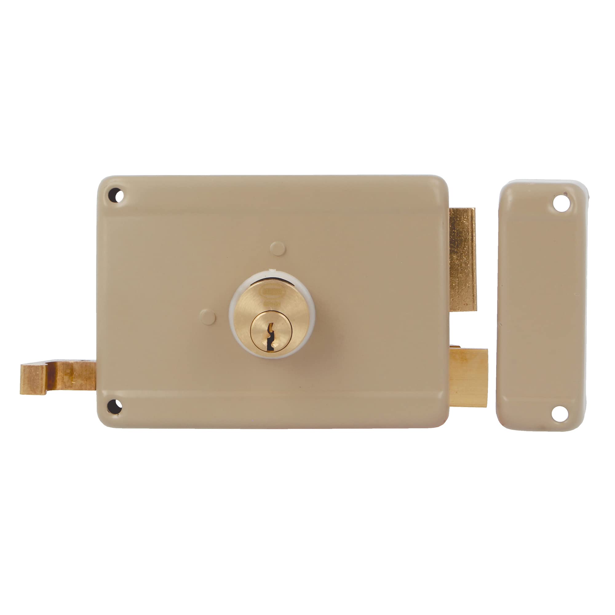 Model 78 Overlapping Lock 120 mm Beige Right