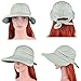 VBIGER Butterfly Knot Sun Wide Brim Visor Floppy Fold Beach Hat (White) …