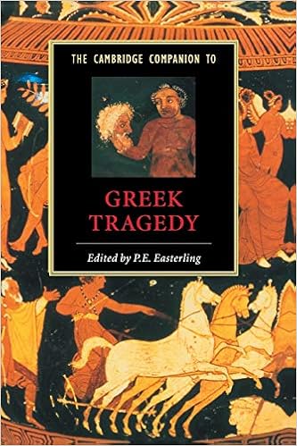 Amazon Com The Cambridge Companion To Greek Tragedy Cambridge Companions To Literature 9780521423519 Easterling P E Books