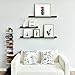 WELLAND Espresso Picture Ledge Shelf Display Wall Shelf 36