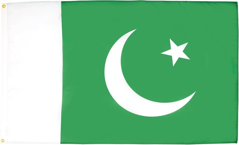 AZ FLAG Pakistan Flag 2x3 ft 100D Polyester with 2 Brass Grommets