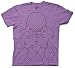 Dragon Ball Z Frieza Line Art Adult T-shirt