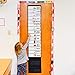 Standard Pocket Chart Classroom Daily Schedule – Suitable for Preschool, Homeschool, Kindergarten or Sunday School - 15 Schedule Pockets - 20 Custom and 10 Blank Cards + 2 Storage Pockets - 3 Hooks