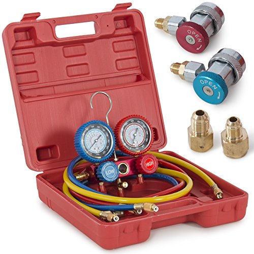 ARKSEN HVAC A/C Refrigeration AC Manifold Gauge Set for R134A Buy