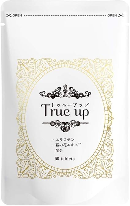 Amazon 公式 True Up トゥルーアップ 美容 ボディケア エラスチン 葛の花エキス サプリメント 1袋 60粒 約30日分 トゥルーアップ マルチビタミン Amazon 公式 True Up トゥルーアップ 美容 ボディケア エラスチン 葛の花エキス サプリメント 1袋 60粒 約30日分 トゥルーアップ マルチビタミン