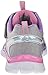 Skechers Kids Skech Appeal Align Strap Sneaker (Little Kid/Big Kid),Silver/Multi,10.5 M US Little Kid