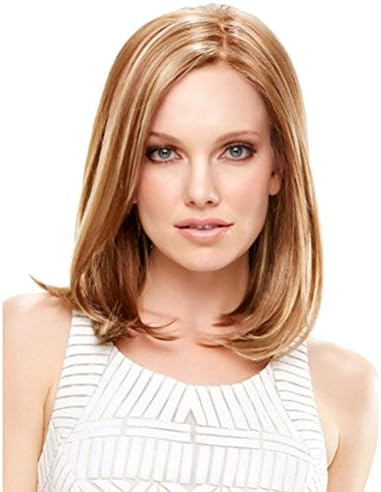Rise World 16 " 40 cm Women's Long Bob Carve Full Hair Wig Flaxen Mixed Blonde