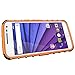 Moto G4 Case, Moto G4 Plus Case - OEAGO [Shockproof] [Impact Protection] Tough Rugged Dual Layer Protective Case Cover with Kickstand for Motorola Moto G4 / G4 Plus (Moto G Plus, 4th Gen) - Orange