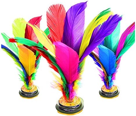 East Majik 4 PCS Sports Color¨¦ Kick Shuttlecock Chinois Jianzi Enfants adultes jouet-A1