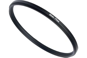 GZNLY 82mm to 77mm Step-up Adapter Rings Filter Adapter Black Metal Step Down Filter Ring Adapter Compatible with All Brand UV CPL ND Camera Lens Filter Stepping Rings (82mm-77mm)