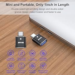 ENVEL USB to USB C Adapter, USB 3.0 5Gbps High