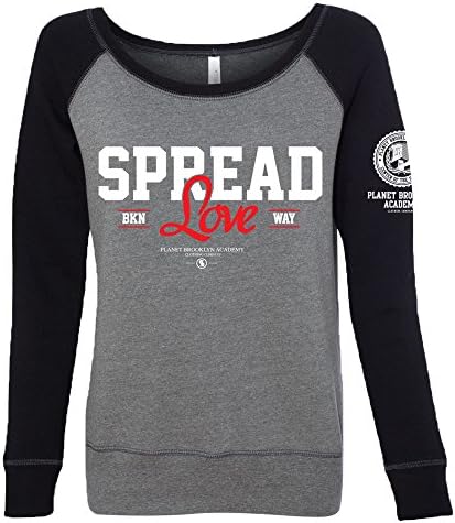 Planet Brooklyn Academy Women's 'Spread Love' Pullover Sweatshirt