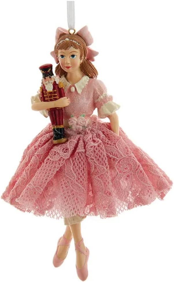 Nutcrackers - Clara with Nutcracker Ballet Ornament