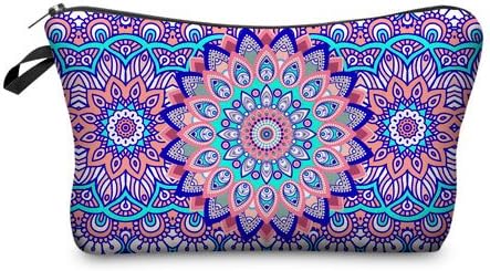 New Fashion 3D Printing Women Flowers Fashion Travel Makeup Case Cosmetic Bags hzb755