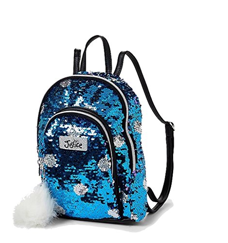 mini flip sequin backpack