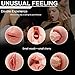 Electric Licking Pennis Sucking Toys Birthday Gift for Boyfriend Husband Sexy Underwear Toy for Men Male Elecrric Massager Kit with Multi Powerful Modes Suction & Vibration Massage T-Shirt