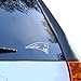 Crawford Graphix New England Patriots Window Logo Decal Sticker (6