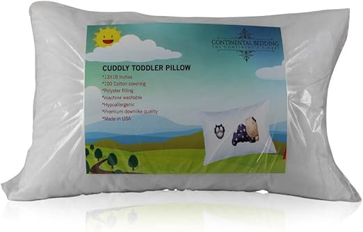 Amazon Com Continental Bedding Toodler P Pillow 13 X 18 Soft
