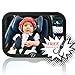 Baby Car Mirror for Back Seat - Full View Infant in Rear Facing Car Seat with Crystal Clear Safety Shatterproof 360 Degree Adjustable Strong Joint