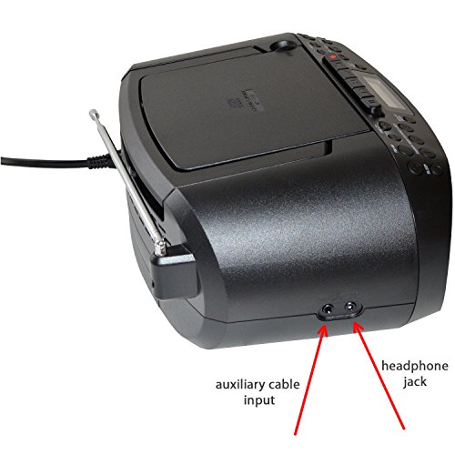 Sony Compact Portable Stereo Sound System Boombox with MP3 CD Player