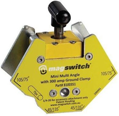 Magswitch 8100351 Mini Multi Angle Earth 300A 67 kg (150 lb)