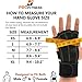 ProFitness Cross Training Gloves with Wrist Support (Black, Large)