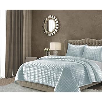 Amazon.com: Tribeca Living FLORENCEQUIQUHB Florence Velvet