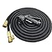 McLaurus 50' Expandable Garden Hose Lightweight, Retractable & Flexible, Super Durable Solid Brass Fittings, Free Spray Gun Nozzle, Latex Low Pressure Anti-Abrasion Inner Tube, Water Saver