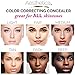 Aesthetica Color Correcting Cream Concealer Palette - Conceals Blemishes/Imperfections - Includes Green, Purple, Yellow, Salmon Color Correctors