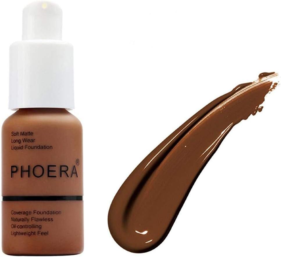 Matte Oil Control Concealer Foundation Cream, New 30ml Long Lasting Waterproof Matte Liquid Foundation