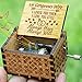 Engraved Music Box - You are My Sunshine, Gift for Wife from Husband - I Love You.