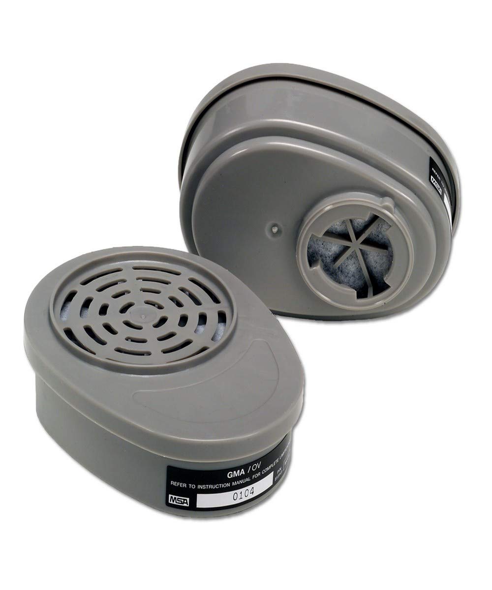 Msa Advantage Organic Vapor Respirator Cartridge Capacity Volume Standard Grey Pack Of 2 Amazon Com Industrial Scientific