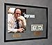 SOPRANOS Signed JAMES GANDOLFINI Autograph, PROP “Bada Bing” Glass, screen-used $5 Bill, COA, Frame, DVD