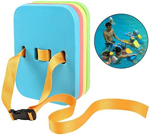 Katie Adjustable Swimming Back Float 4 Layers EVA Foam Board With Quick Release Buckle For Adults Kids (Small)