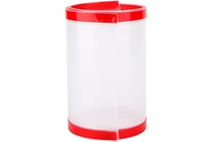 Child Safety Door Hinge Protector Cover, Prevent Finger Pinch Guard for Baby Kids, Easy Install Transparent 120x17cm