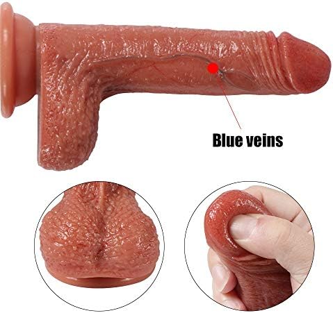 YYWJJ 7" Lifelike Handsfree Female Relaistic Massage Wand Toy YYWJJ