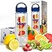 Infusion Fruit Infuser Water Bottle - BPA Free Insulated Water Bottle, Reusable Water Bottle with Fruit Infuser, Easy-to-Clean Gym Accessories for Women, Sports Water Bottle, Savvy Outdoors
