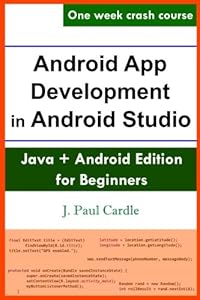 Android App Development in Android Studio: Java + Android Edition For Beginners-finelybook