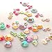 200 Mixed Color & Size AB Jelly Rhinestone 3,4,5,6mm Flatback Decor Nail Art *Ship with Samples from GreatDeal68*