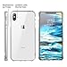 YOUMAKER Premium Crystal Clear Hybrid Case for iPhone Xs Max, Slim Fit Lightweight Frosted Clear Bumper Scratch Resistant Drop Protection Shockproof Protective Cover for All New Apple iPhone Xs Max 6.