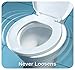 Bemis 4LR Medic-Aid 4-Inch Toilet Seat Lift Spacer, Round, White