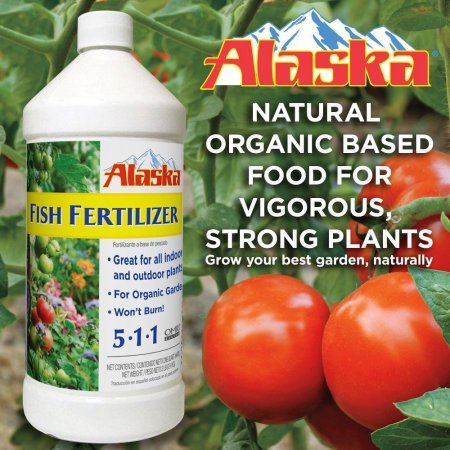 Alaska Fish Plant Fertilizer 5-1-1, 32 fl oz - 2 Packs
