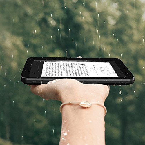 Kindle Paperwhite Case, iThrough Paperwhite Waterproof Underwater E-Reader Case, Dustproof, Snowproof, Shockproof Full Sealed Protection Case with Touched Screen for Amazon Kindle Paperwhite (Black)